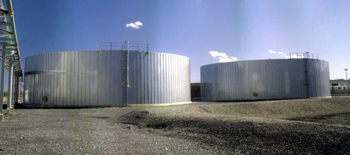 Completed storage tank project Fullu completed industrial storage tank by Astha Tank Construction