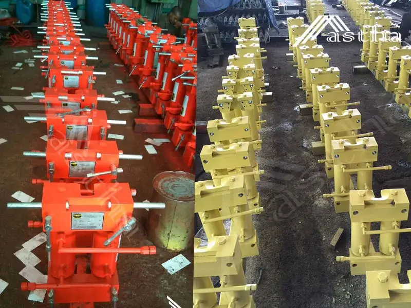 Hydraulic jack for heavy lifting Astha hydraulic jack for heavy lifting applications