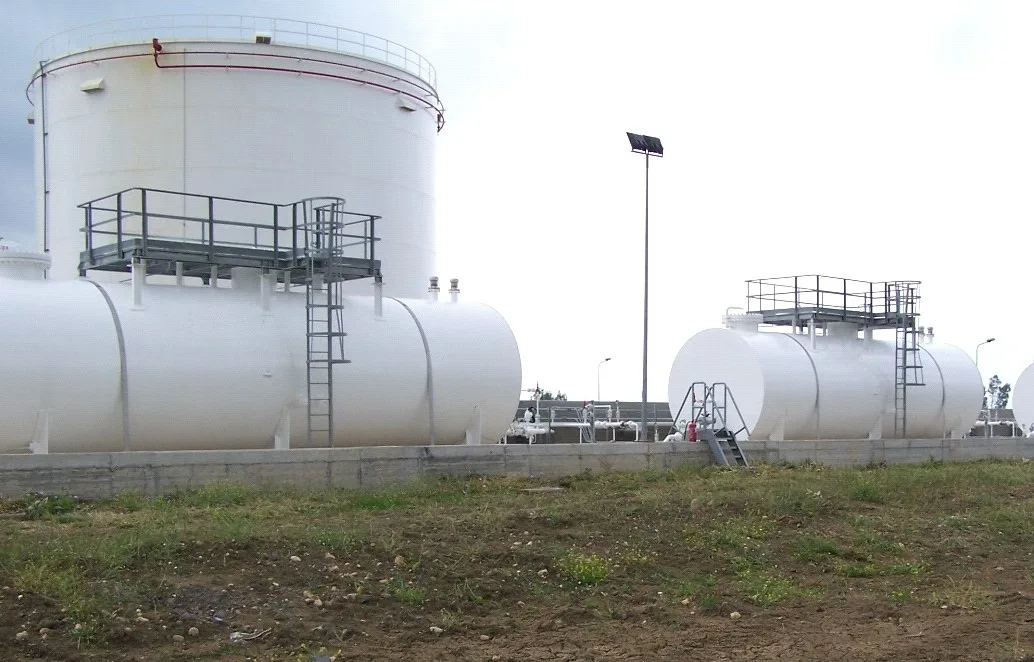 fully restored industrial tank ready to use Fully refurbished industrial storage tank Astha Tank Construction